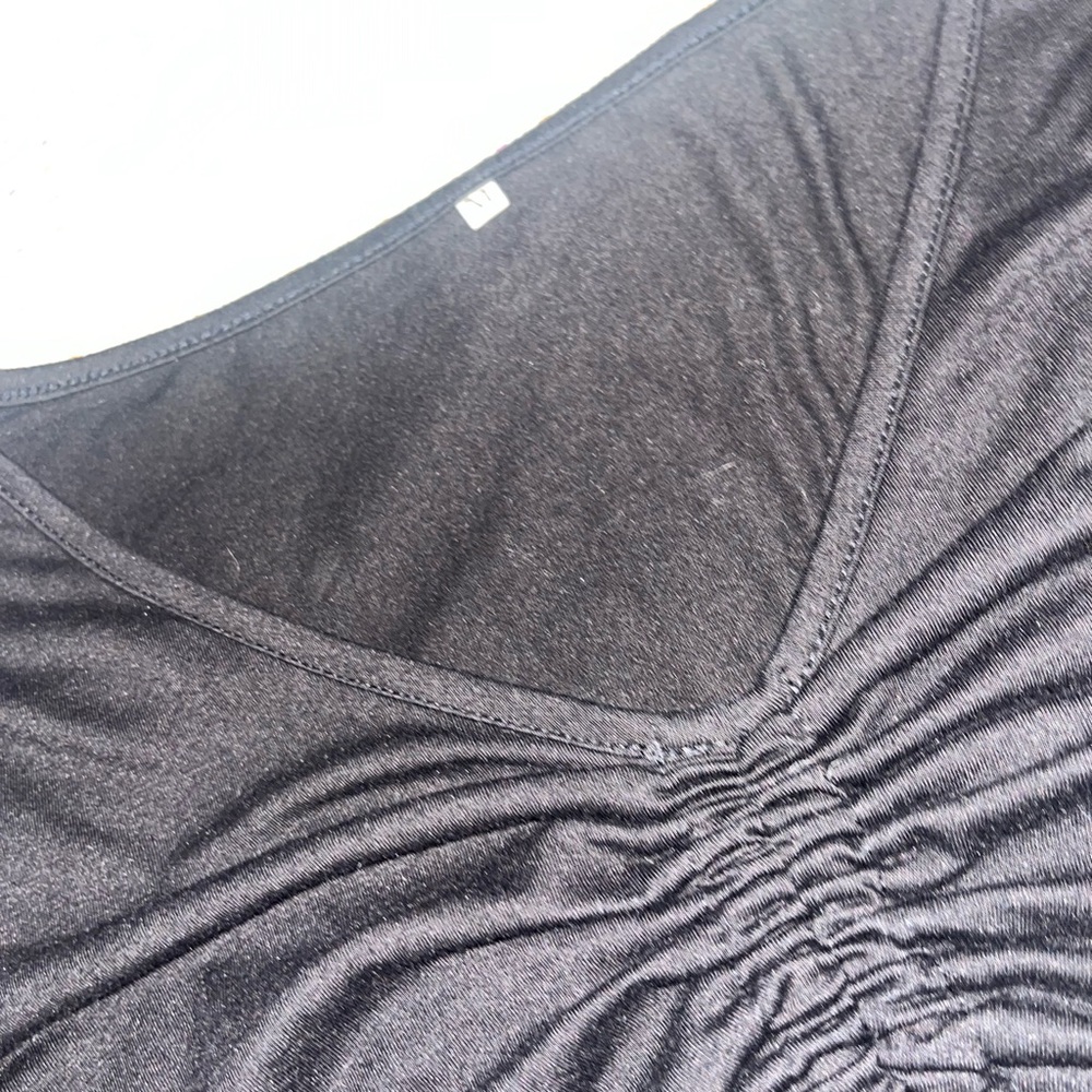 Runched Drawstring Tee - Picture 5 of 5